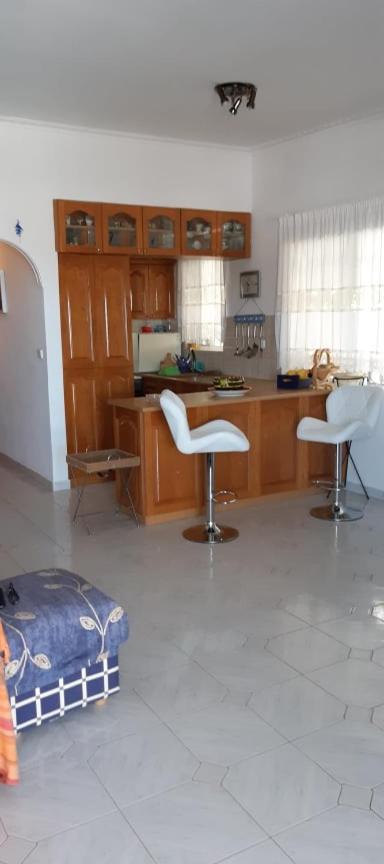 Blue & White Maisonette Over The Sea Near Sounio 수니언 외부 사진