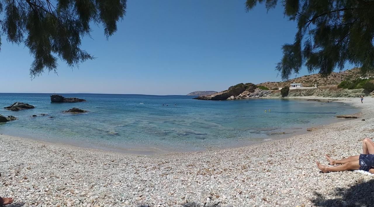 Blue & White Maisonette Over The Sea Near Sounio 수니언 외부 사진