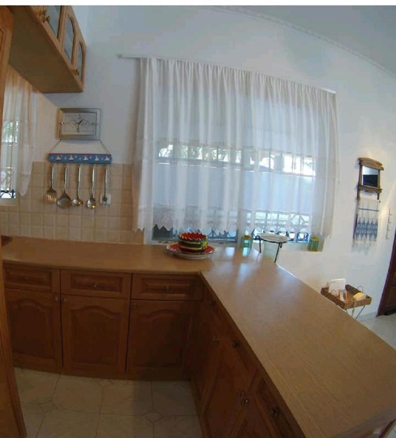 Blue & White Maisonette Over The Sea Near Sounio 수니언 외부 사진